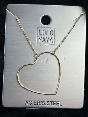 Collier cœur