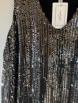 Robe  fluide sequins