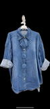 Chemisier jeans Rosalie