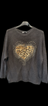Pull cœur Léo