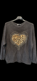 Pull cœur Léo