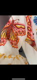 Chemiser flamenco papillon