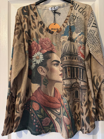 Haut Frida cœur