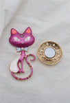 Broche chat