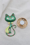 Broche chat