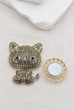 Broche aimant chat