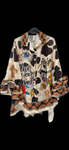 Chemisier flamenco Frida perroquet