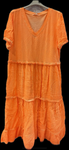 Robe décontractée fluo