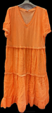 Robe décontractée fluo