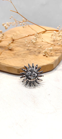 Bague soleil visage