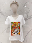 T-shirt fauve
