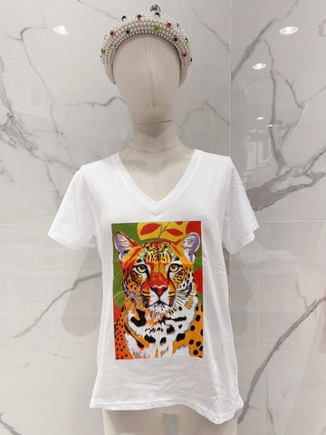 T-shirt fauve