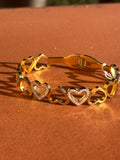 Bracelet cœurs