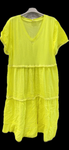 Robe décontractée fluo