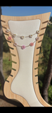 Chaîne cheville fleurs