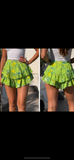 Jupe short Lime