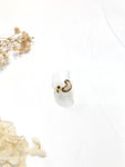 Bague double cœur