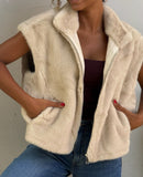 Gilet doudou sans manches
