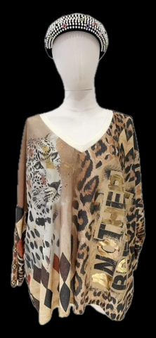 Haut guépard attrape rêve
