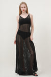Robe plage noir