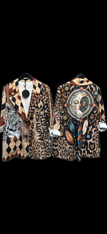 Blazer fauve