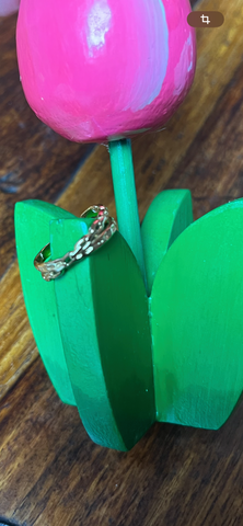 Bague chaîne