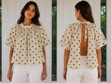 Blouse pois
