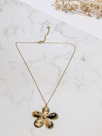 Collier fleur Léo