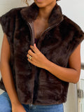 Gilet doudou sans manches