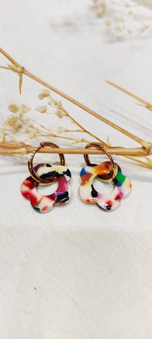 Boucles d’oreilles Marguerites