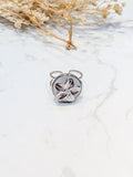 Bague antistress fleur 2