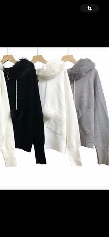 Gilet  pompons