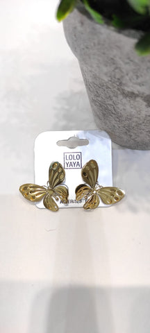 Boucle d’oreille papillon bis