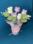 Pot de fleurs tricot