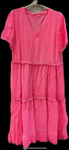 Robe décontractée fluo