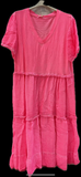Robe décontractée fluo